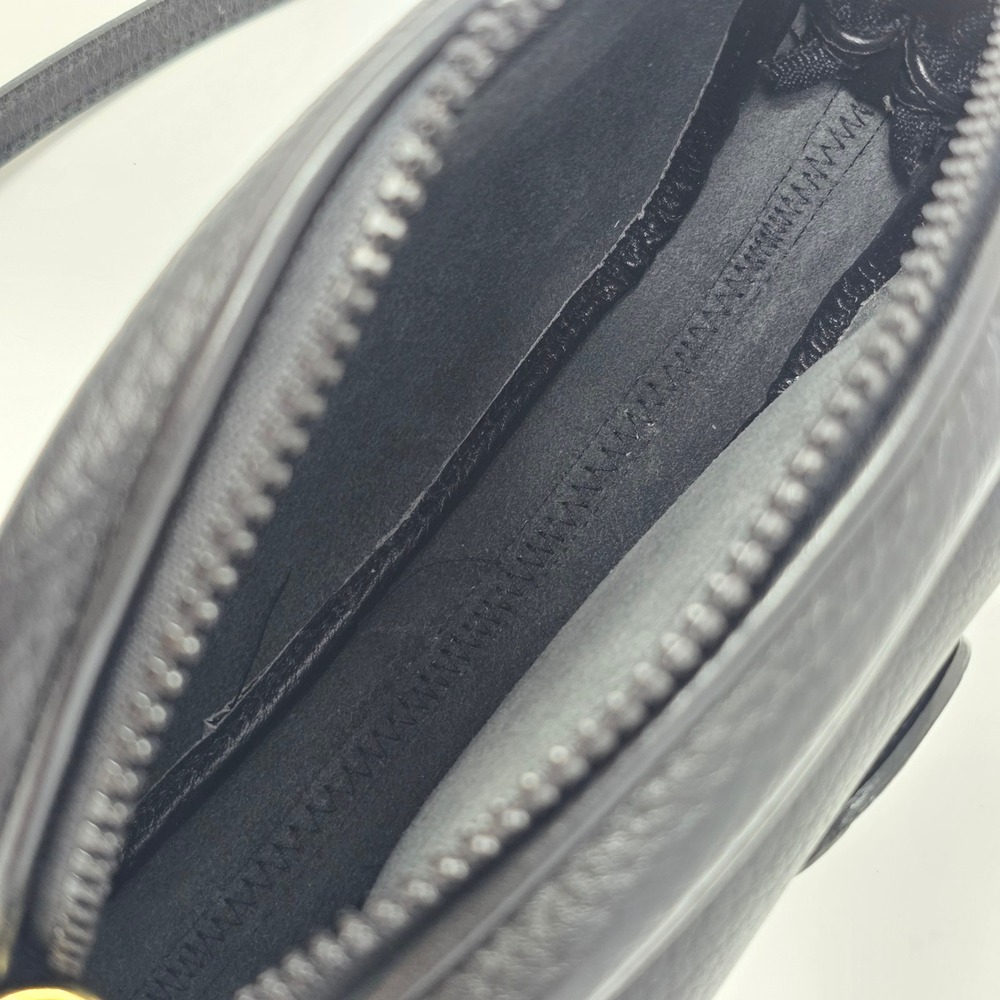 Vintage Dooney & Bourke Kilty Bag Black Crossbody AWL All Weather Leather 1980s - Picture 16 of 16